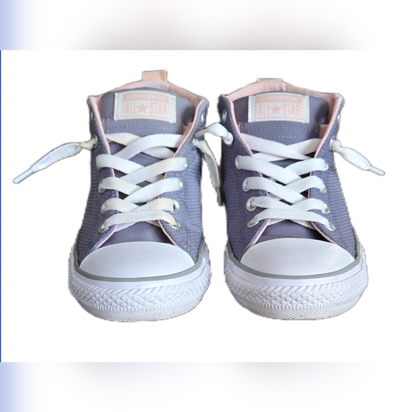 Converse CTAS Street Mid Dolphin White Pink - Picture 9 of 12